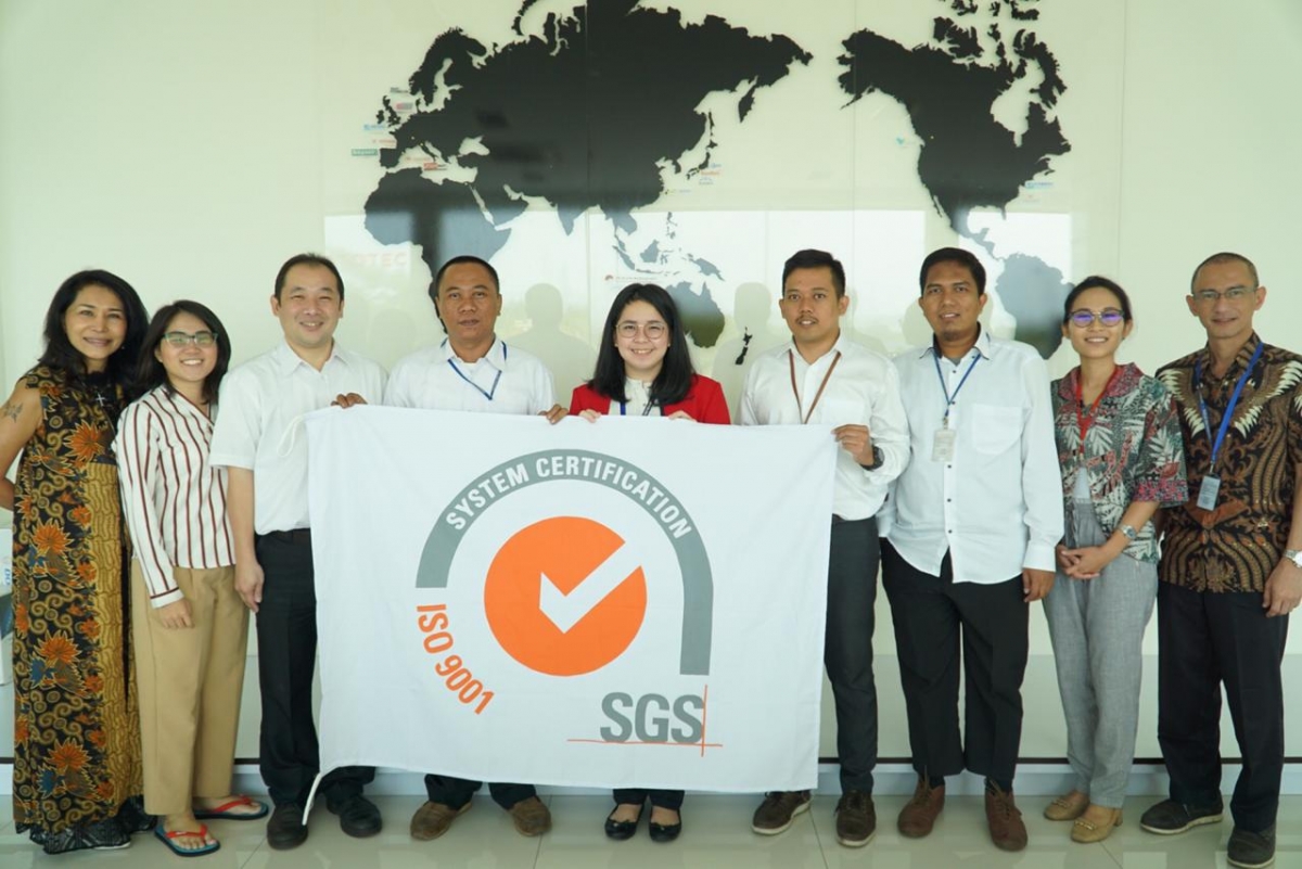 PT HESINDO SUMBER KIMIA OFFICIALY OBTAIN ISO 9001:2015
