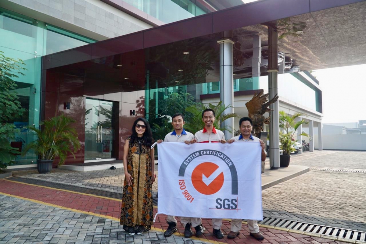 PT HESINDO SUMBER KIMIA OFFICIALY OBTAIN ISO 9001:2015