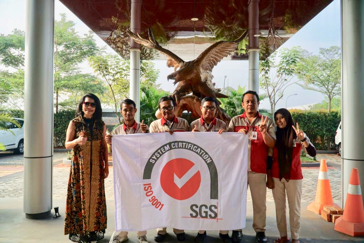 PT HESINDO SUMBER KIMIA OFFICIALY OBTAIN ISO 9001:2015
