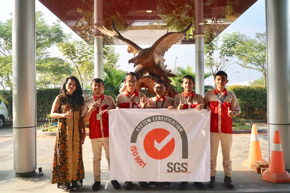 PT HESINDO SUMBER KIMIA OFFICIALY OBTAIN ISO 9001:2015